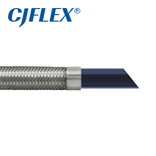 CJFLEX TSAS 钢丝编织增强防静电平滑特氟龙软管